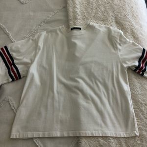 Brandy Melville Striped Sleeve Shirt